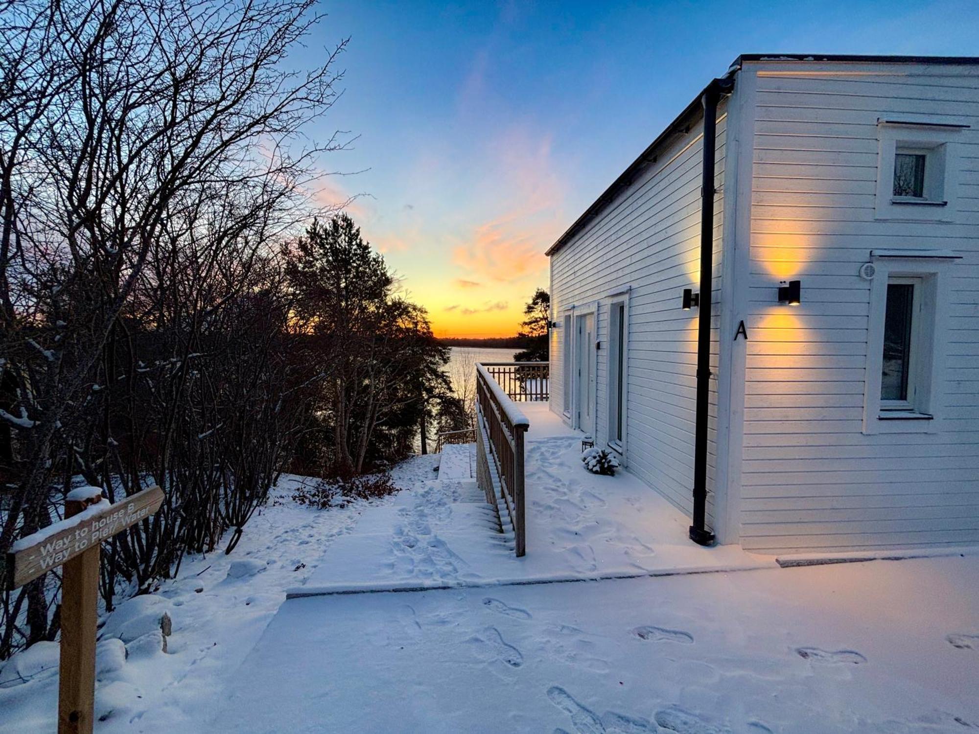 New Lakehouse - Amazing Sea View And Private Pier! Stokholm Dış mekan fotoğraf